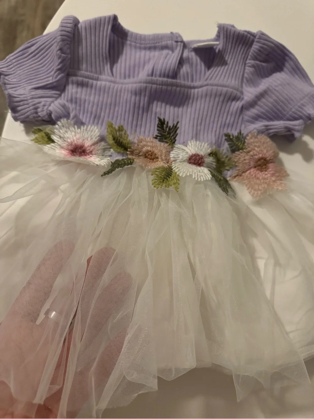 Baby Girl Pastel Dress Trío Lot of 3